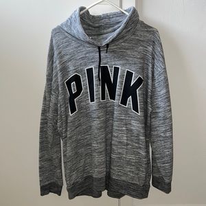 Grey PINK hoody size L